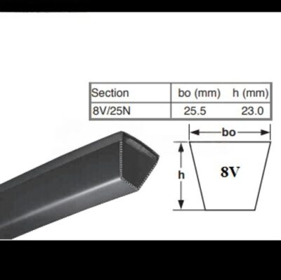 Dây curoa Mitsuboshi thang bản 8V