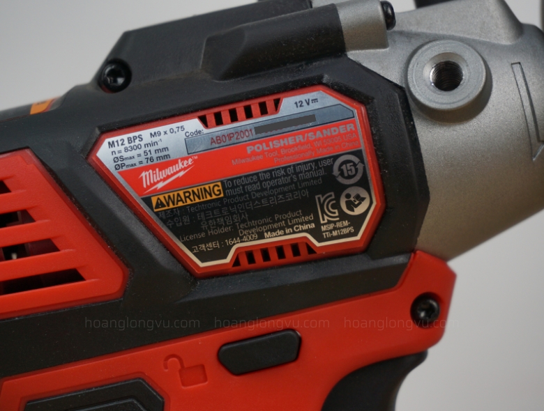 Máy đánh bóng cầm tay Milwaukee M12 BPS (5)