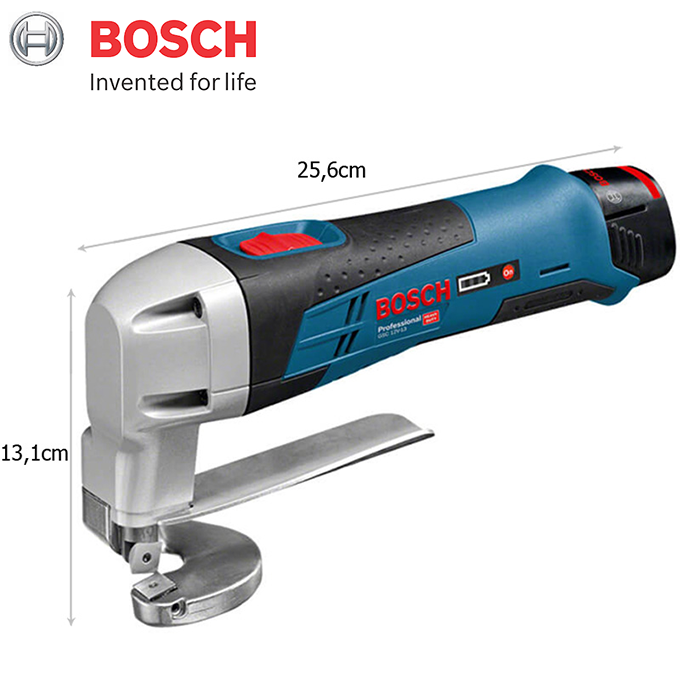 Máy cắt kim loại dùng pin Bosch GSC 12V-13 (SOLO)