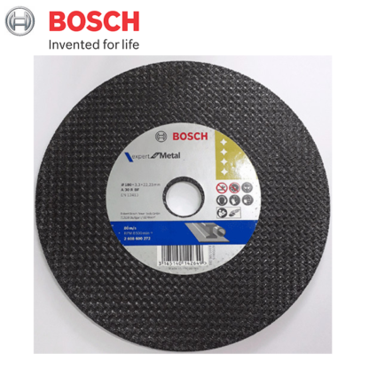 Đá cắt sắt 180x3.3x22.2mm Bosch 2608600272 – Expert for Metal