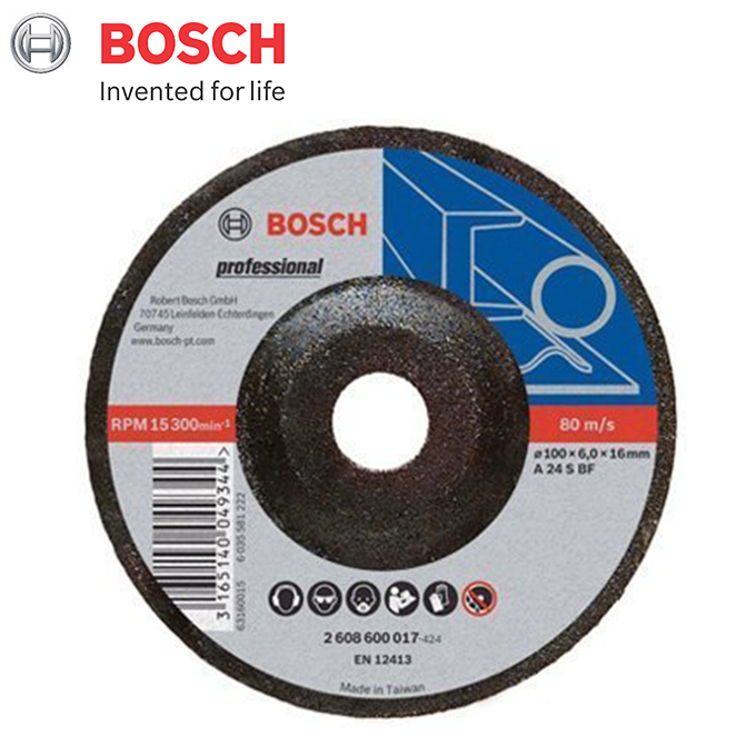 Đá mài sắt 100x6x16mm Bosch 2608600017 – Expert for Metal