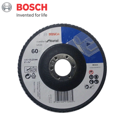 Đĩa nhám xếp Alox Bosch 2608601692 P40 Ø180mm