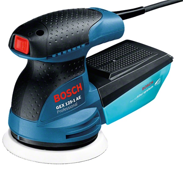 Máy chà nhám rung tròn Bosch GEX 125-1 AE