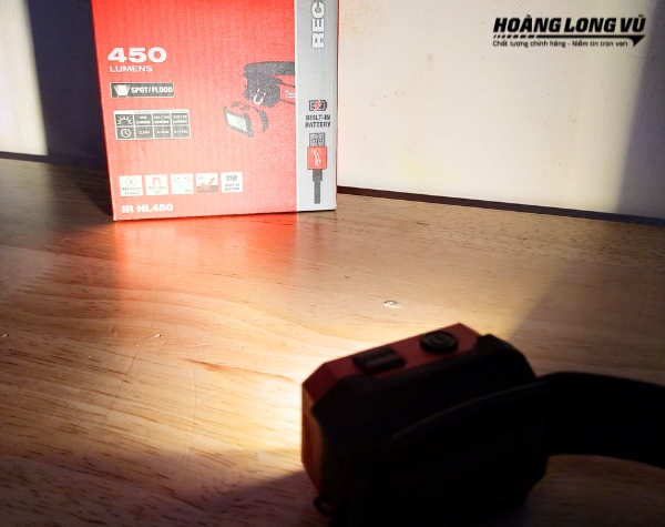 Đèn LED đeo đầu Milwaukee IR HL450