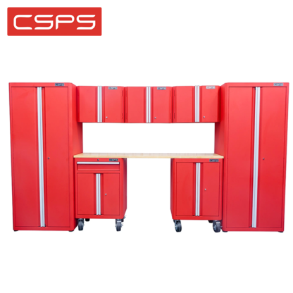Bộ 8 tủ CSPS 335cm màu đỏ VNGS3352BC1