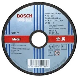 Đá cắt sắt bosch 2608600267 (100×2.0x16mm)