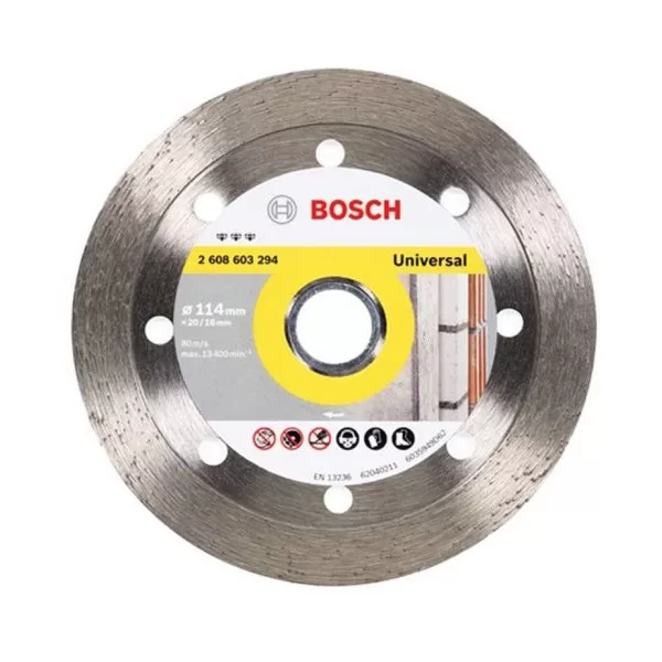 Đĩa cắt kim cương 105×20/16mm không khía Bosch 2608676934
