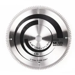 Lưỡi cắt nhôm đa năng 254×25.4/16mm T120 BOSCH 2608642199