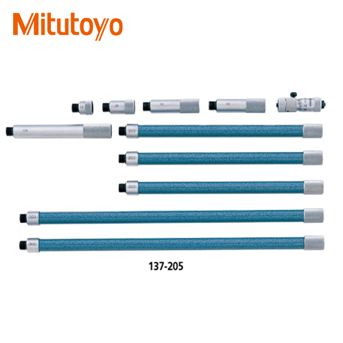 Panme cơ đo trong dạng ống nối Mitutoyo 137-205 (50-1500mm x 0.01)