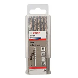 Mũi khoan inox HSS-Co 6.5mm (10 mũi) Bosch – 2608585890