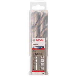 Mũi khoan sắt HSS-G 13mm (5 mũi) Bosch – 2608595083