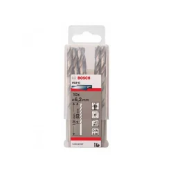 Mũi khoan sắt BOSCH HSS-G 6.2mm (10 mũi)2608595067