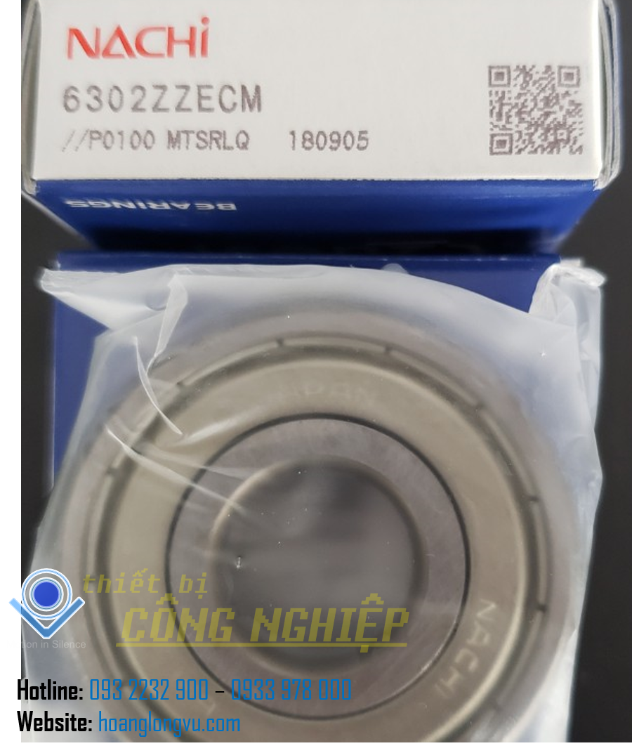 Vòng bi 6302 ZZECM NACHI