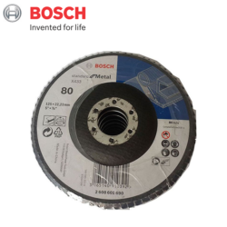 Đĩa nhám xếp Alox Bosch 2608601690 P80 Φ125mm