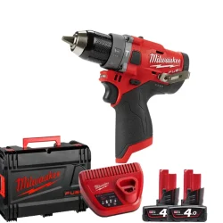 Máy khoan pin động lực M12 FPD-402C SET (2Pin 4 Ah, 1 sạc)