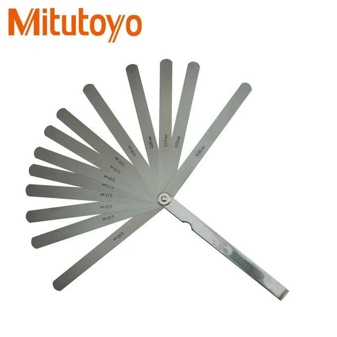 Dưỡng đo độ dày Mitutoyo 184-302S (0.03-0.5mm/13 lá/150mm)