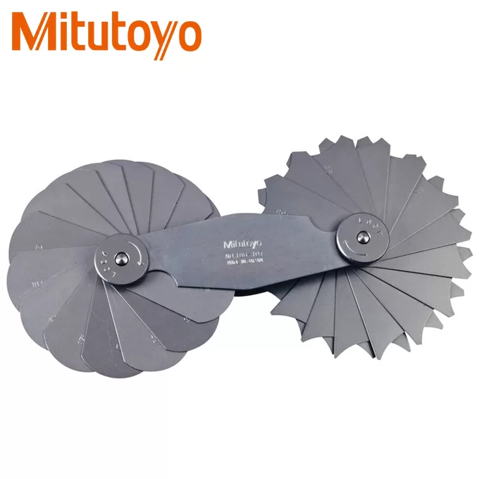 Thước đo bán kính 30 lá Mitutoyo 186-107 (15.5-25mm)