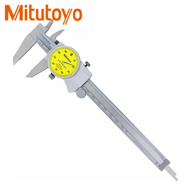 Thước cặp đồng hồ Mitutoyo 505-733 (200mmx0.01mm)