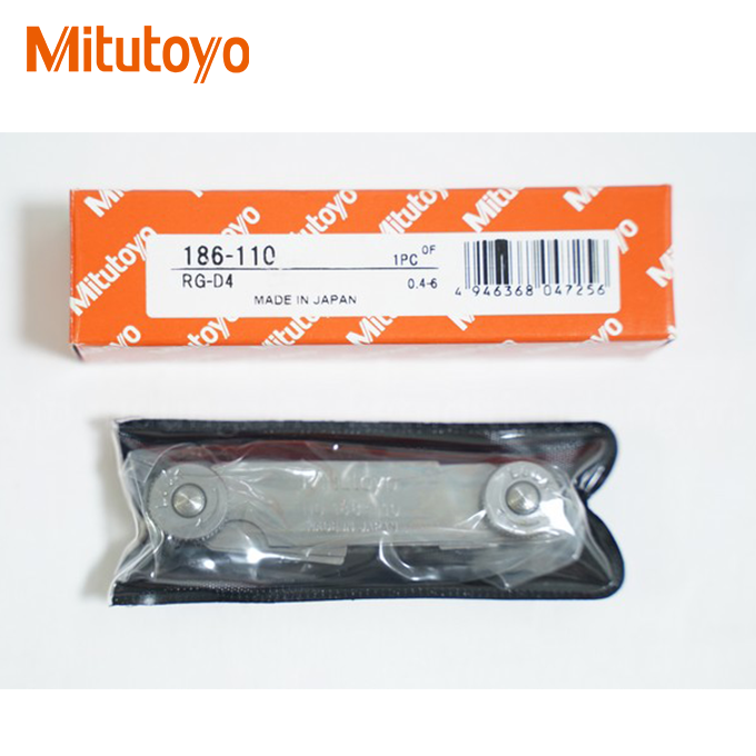 Bộ dưỡng đo bán kính 18 lá Mitutoyo 186-110 (0.4-6mm) - Ảnh 4