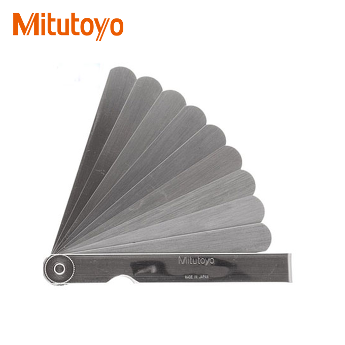 Bộ dưỡng đo bề dày 10 lá thép Mitutoyo 184-306S (0.05-0.8mm) - Ảnh 5