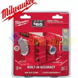 Bộ dụng cụ khoan định vị khóa cửa Milwaukee 49-22-4073