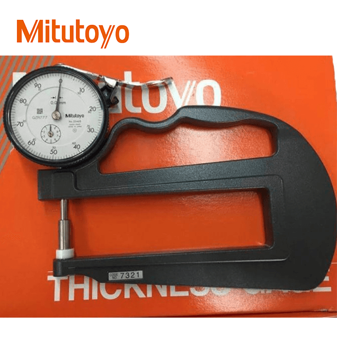 Đồng hồ đo độ dày Mitutoyo 7321A (10mm/0.01mm) - Ảnh 4