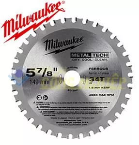 Lưỡi cắt kim loại Milwaukee 34T 149mm 48-40-4080