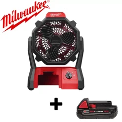 Quạt chạy pin Milwaukee M18 AF-0 +1 pin 2.0Ah