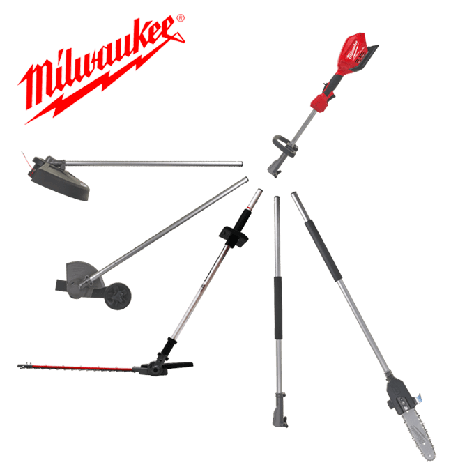 Máy cắt cỏ Milwaukee M18 FOPH-0 + Phụ kiện cắt cỏ M18 FOPH-LTA + Pin M18 FB8 + Sạc M12-18C - Ảnh 4