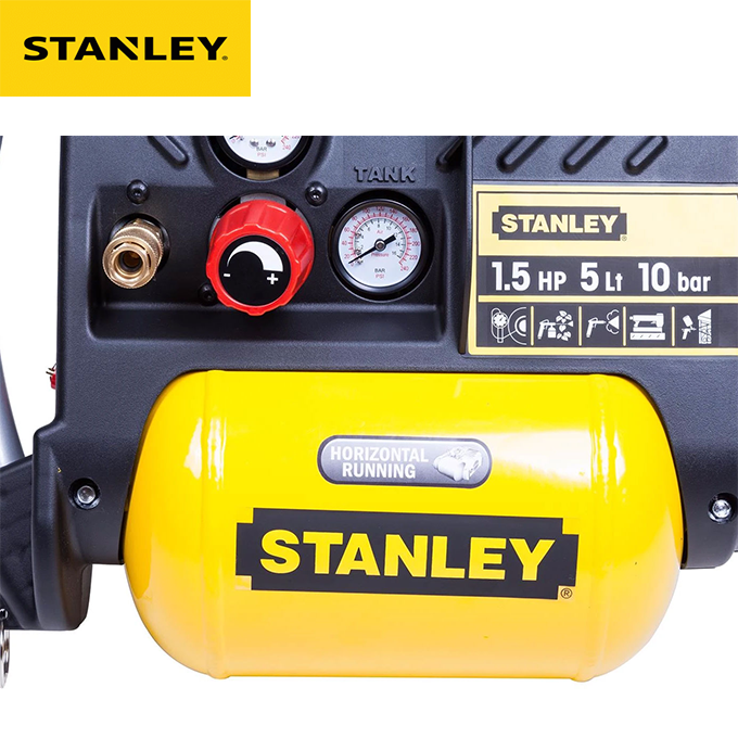 Máy nén khí không dầu 5L Stanley DN200/10/5 - Ảnh 3