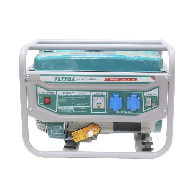 Máy Phát Điện Dùng Xăng Dây Nhôm Total TP130005-1