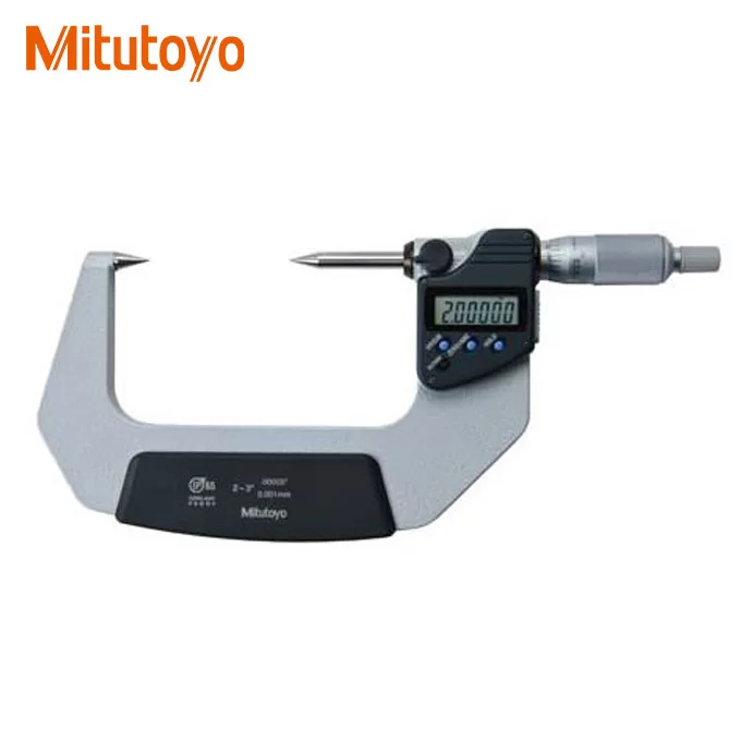 Panme điện tử đầu nhọn 15 độ Mitutoyo 342-251-30 (0-25mm x 0.001) - Ảnh 5