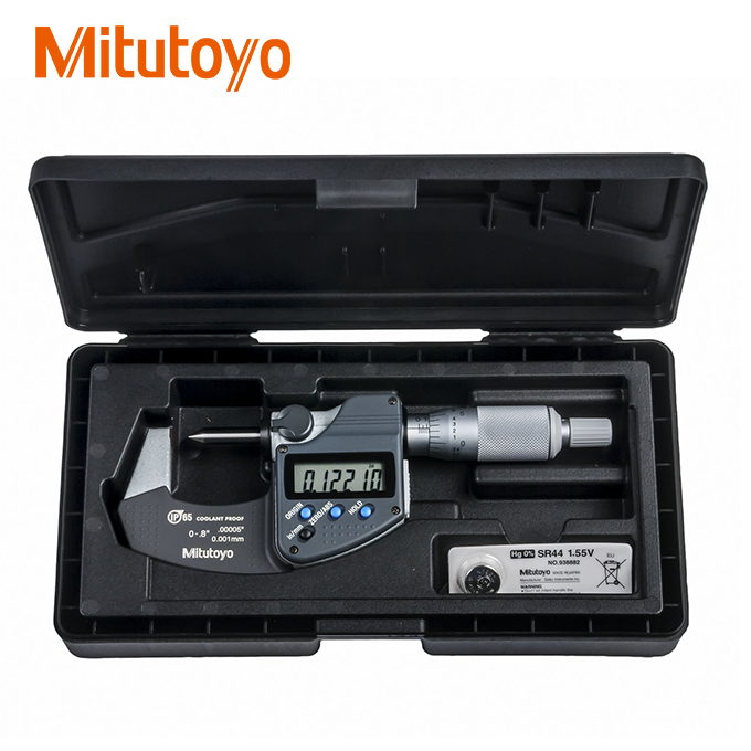 Panme điện tử đầu nhọn Mitutoyo 342-371-30 (0-20mm/0.8" x 0.001) - Ảnh 5
