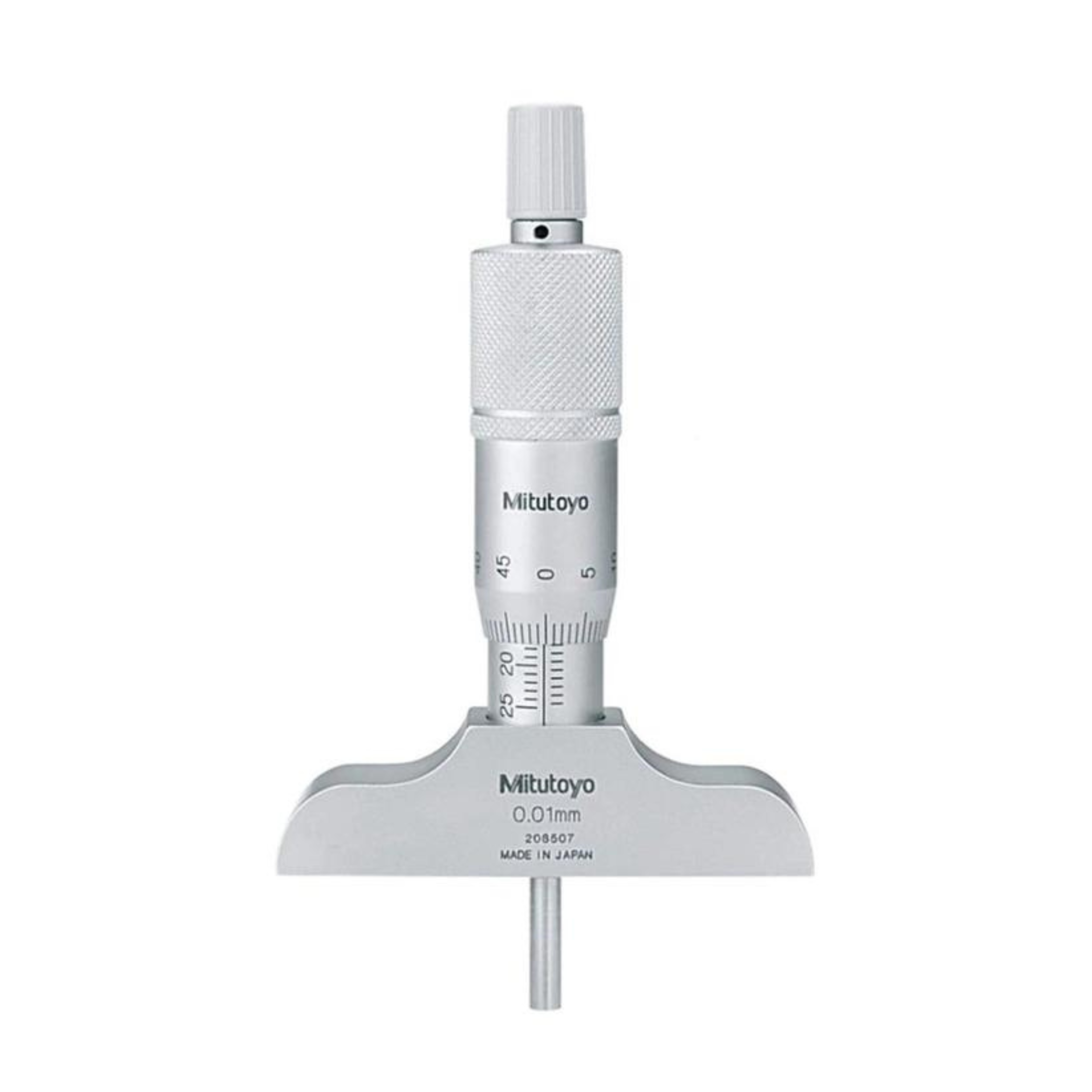 Panme đo sâu Mitutoyo 128-101 (0-25mm/0.01mm/Đế đo 63.5mm)