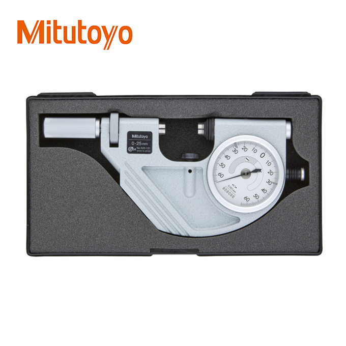 Panme đồng hồ Mitutoyo 523-121 (0-25mm x 0.001) - Ảnh 4