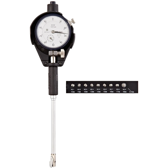 Bộ đồng hồ đo lỗ Mitutoyo 511-204 (10-18.5mm x 0.01)