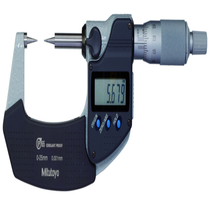 Panme điện tử đầu nhọn Mitutoyo 342-261-30 (0-25/0.001mm)