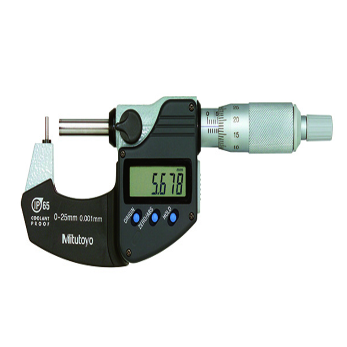 Panme điện tử đo ống (1 đầu trụ) Mitutoyo 395-261-30 (0-25mm/0.001mm)