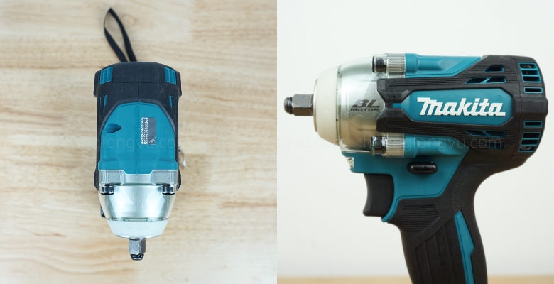 Máy siết bu lông dùng pin (9.5mm/dây đeo/bl)(18v) Makita DTW302Z / DTW302RTJ