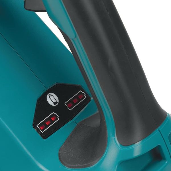Máy thổi lá dùng pin Makita DUB362Z Động cơ không chổi thanGiúp tăng tuổi thọ máy, vận hành ổn định ở tốc độ cao