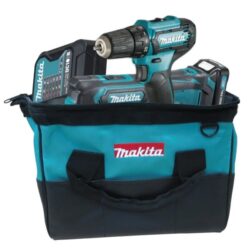 Bộ sản phẩm 12V Makita CLX225SX1 (DF333D+TM30D+BL1016*2+DC10SB+Phụ kiện máy đăng+Túi xách)