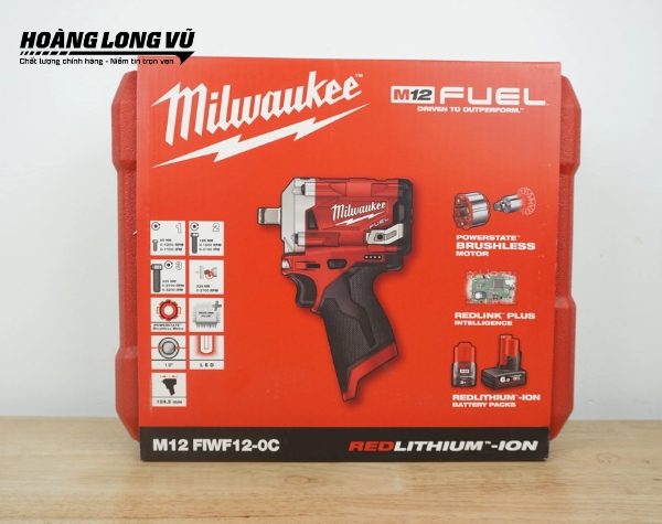 Máy siết bu lông Milwaukee M12 FIWF12-0C