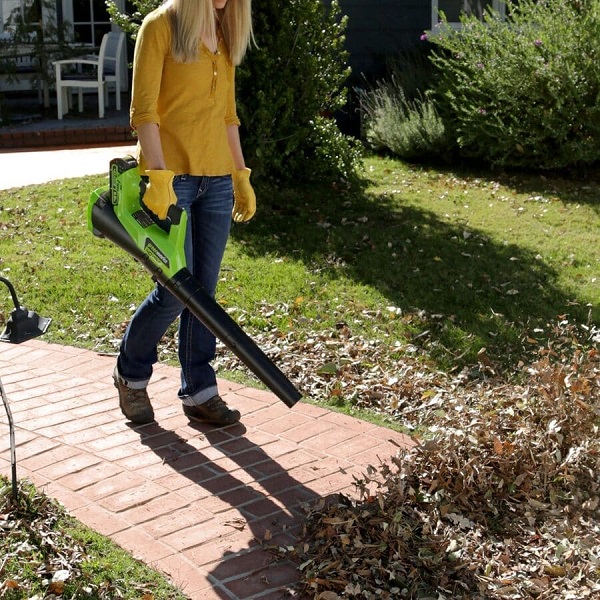 Máy thổi lá Pin 40V GREENWORKS G40AB