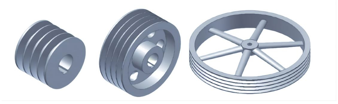 Các Vật Liệu Phổ Biến Trong Sản Xuất Pully