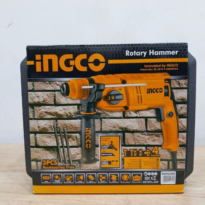 Máy khoan đục 650W Ingco RGH6508