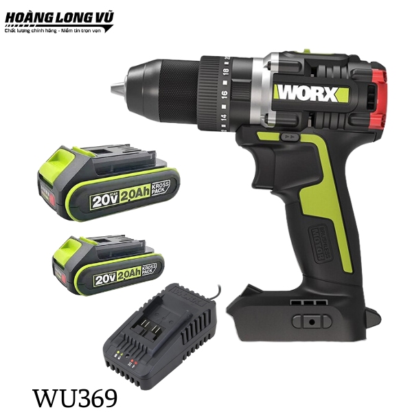 Máy Khoan Động Lực Pin 20V Worx WU369