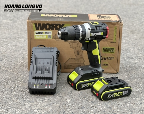 Máy Khoan Động Lực Pin 20V Worx WU369