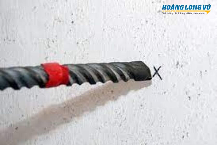 Đánh dấu vị trí khoan tường 