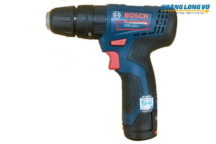 GSB ký hiệu của máy khoan cầm tay pin Bosch