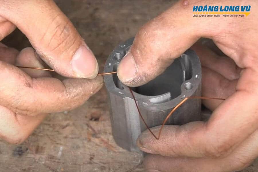cách quấn dây đồng stato trong máy khoan